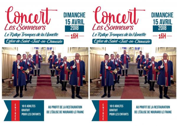 Concert de Saint Just en Chaussée - 15.04.2018
